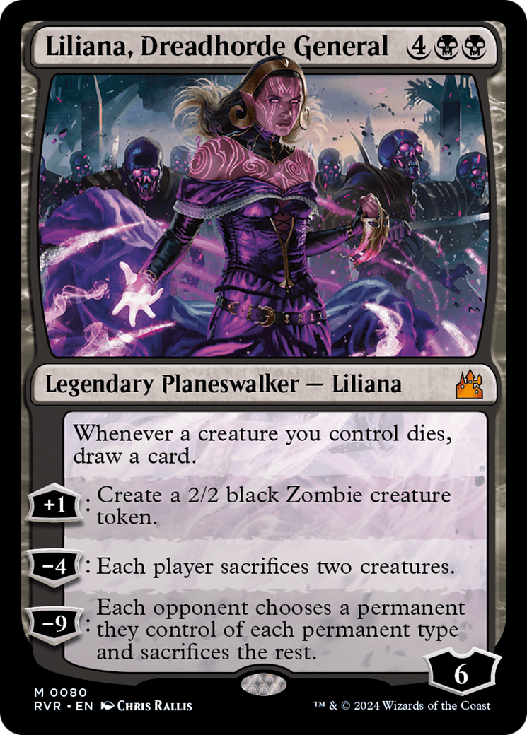 Liliana, Dreadhorde General [Ravnica Remastered] | Cracking-Singles