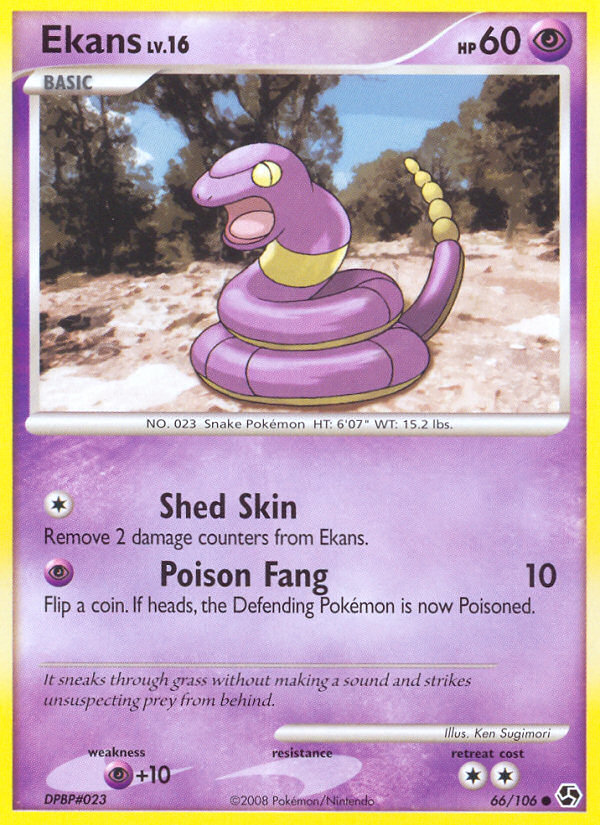 Ekans (66/106) [Diamond & Pearl: Great Encounters] | Cracking-Singles