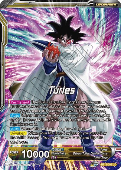 Turles // Turles, Accursed Power [BT15-092] | Cracking-Singles