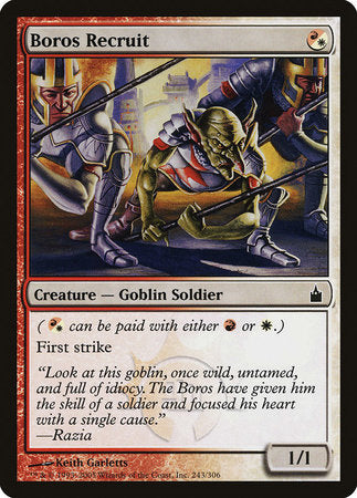 Boros Recruit [Ravnica: City of Guilds] | Cracking-Singles