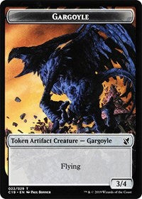 Gargoyle // Egg Double-sided Token [Commander 2019 Tokens] | Cracking-Singles