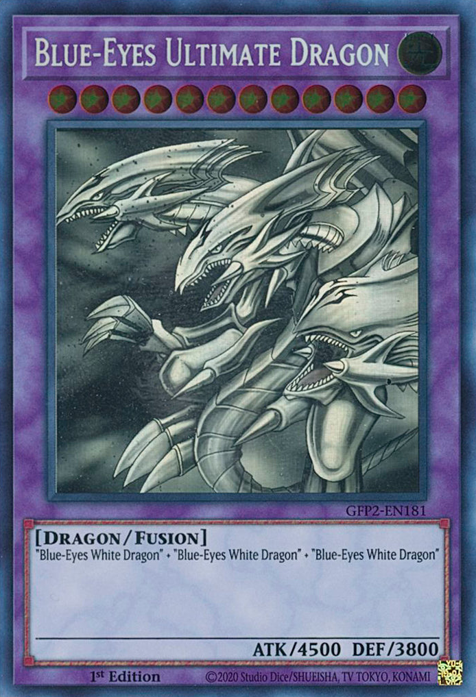 Blue-Eyes Ultimate Dragon [GFP2-EN181] Ghost Rare | Cracking-Singles