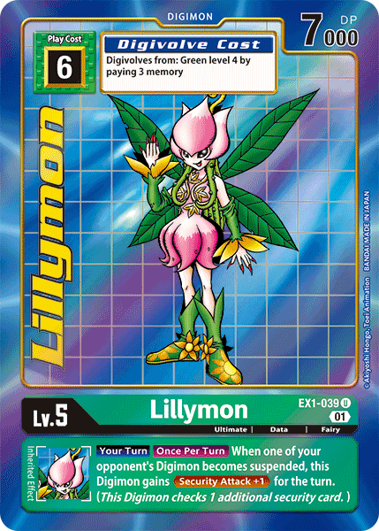 Lillymon [EX1-039] (Alternate Art) [Classic Collection] | Cracking-Singles