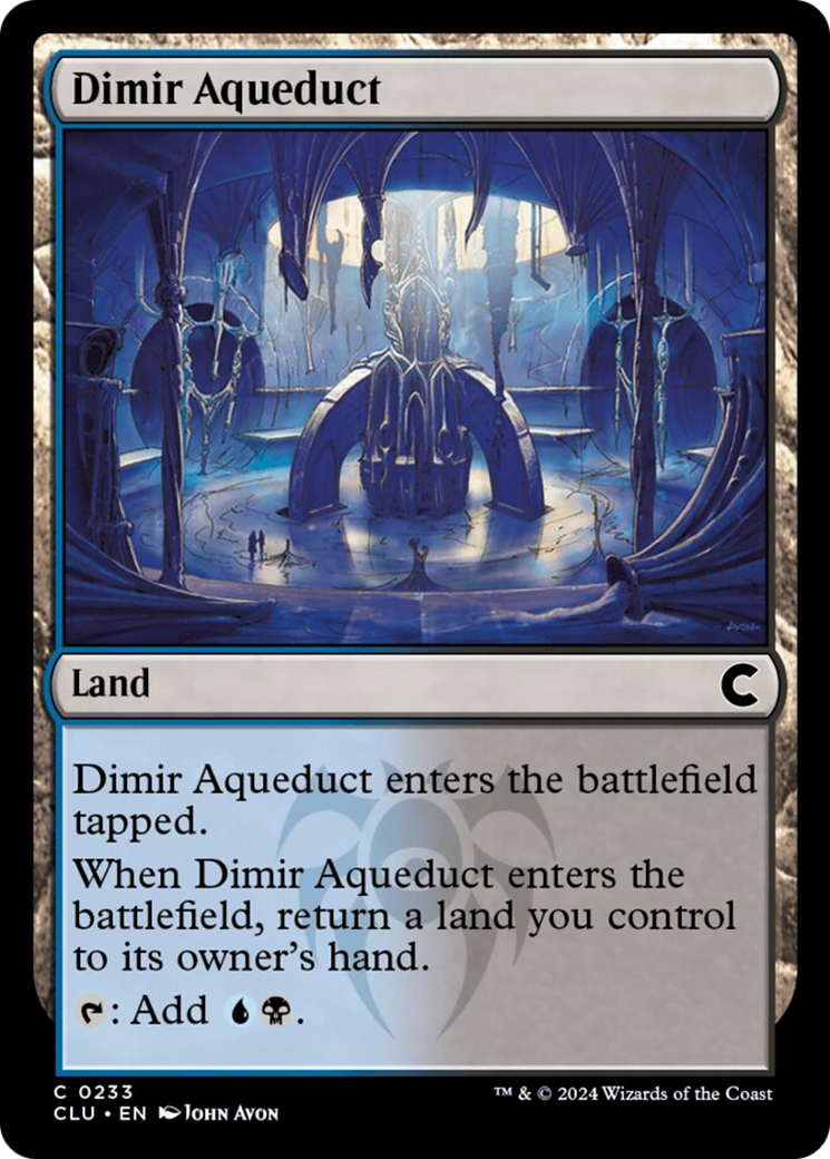 Dimir Aqueduct [Ravnica: Clue Edition] | Cracking-Singles