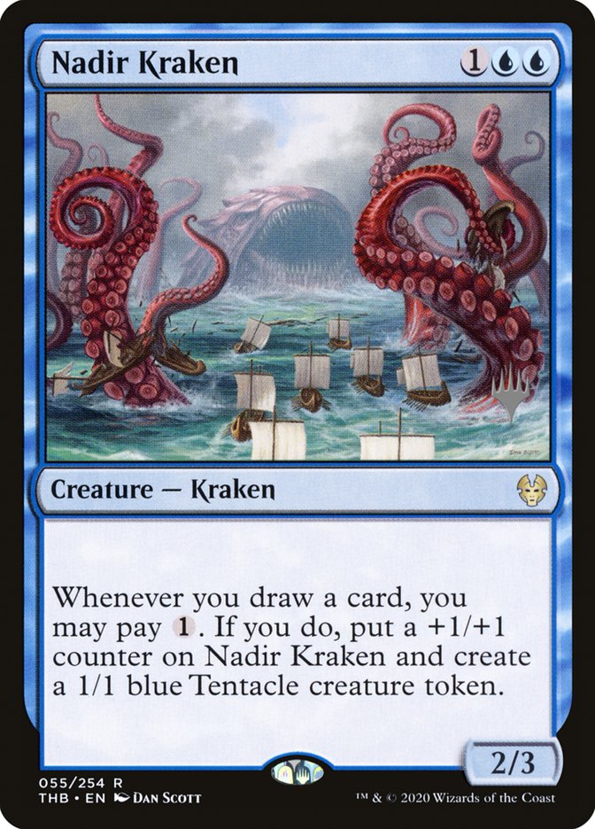 Nadir Kraken (Promo Pack) [Theros Beyond Death Promos] | Cracking-Singles