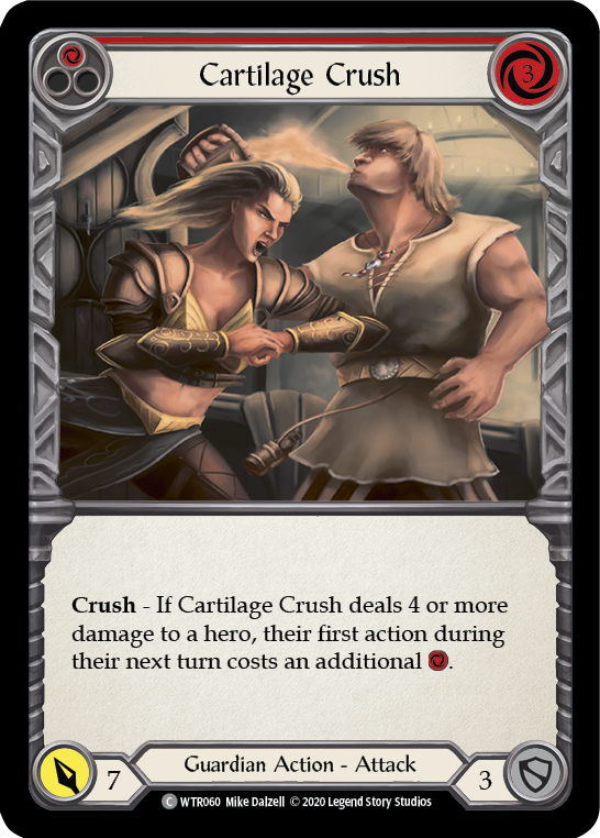 Cartilage Crush (Red) [U-WTR060] (Welcome to Rathe Unlimited)  Unlimited Rainbow Foil | Cracking-Singles