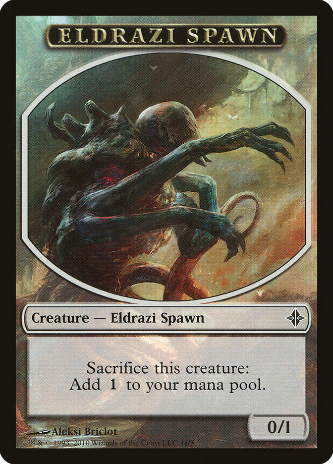 Eldrazi Spawn (1a/5) [Rise of the Eldrazi Tokens] | Cracking-Singles