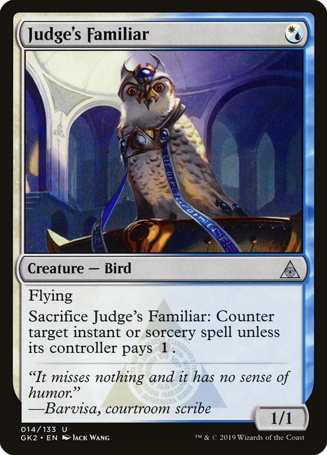 Judge's Familiar [Ravnica Allegiance Guild Kit] | Cracking-Singles