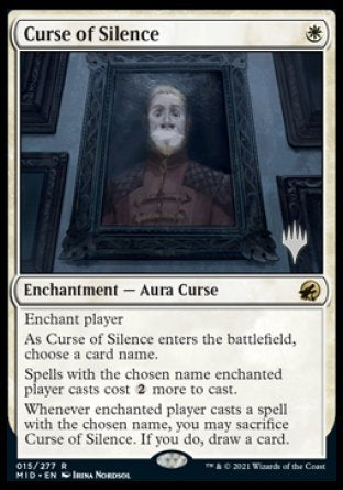 Curse of Silence (Promo Pack) [Innistrad: Midnight Hunt Promos] | Cracking-Singles