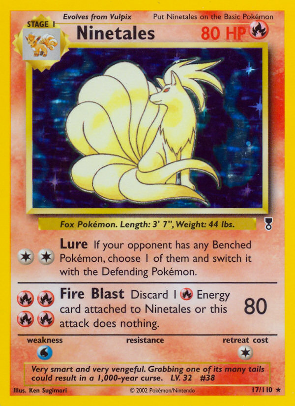 Ninetales (17/110) [Legendary Collection] | Cracking-Singles