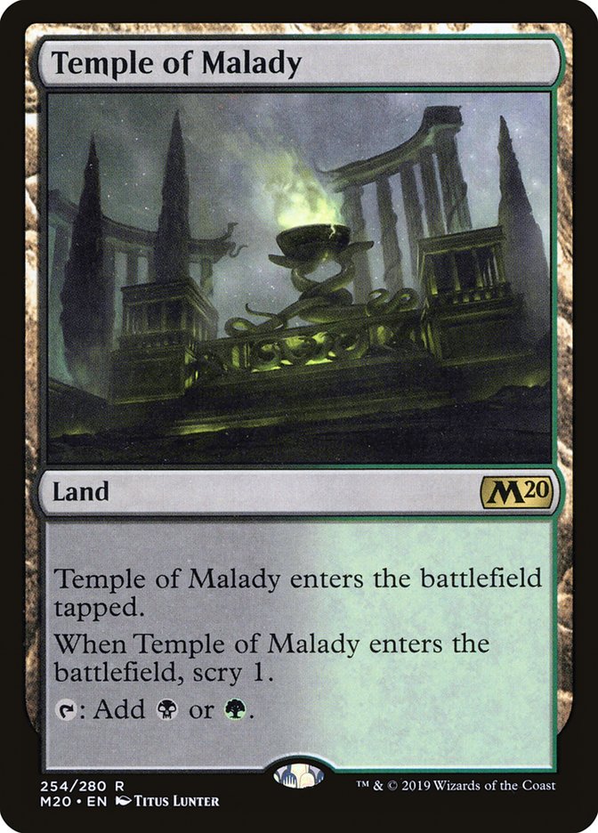 Temple of Malady [Core Set 2020] | Cracking-Singles