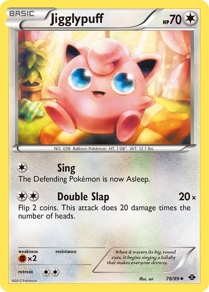 Jigglypuff (78/99) [Black & White: Next Destinies] | Cracking-Singles