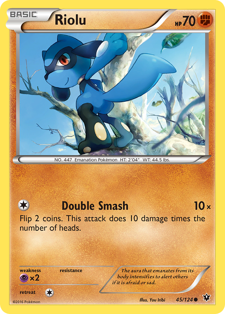 Riolu (45/124) [XY: Fates Collide] | Cracking-Singles