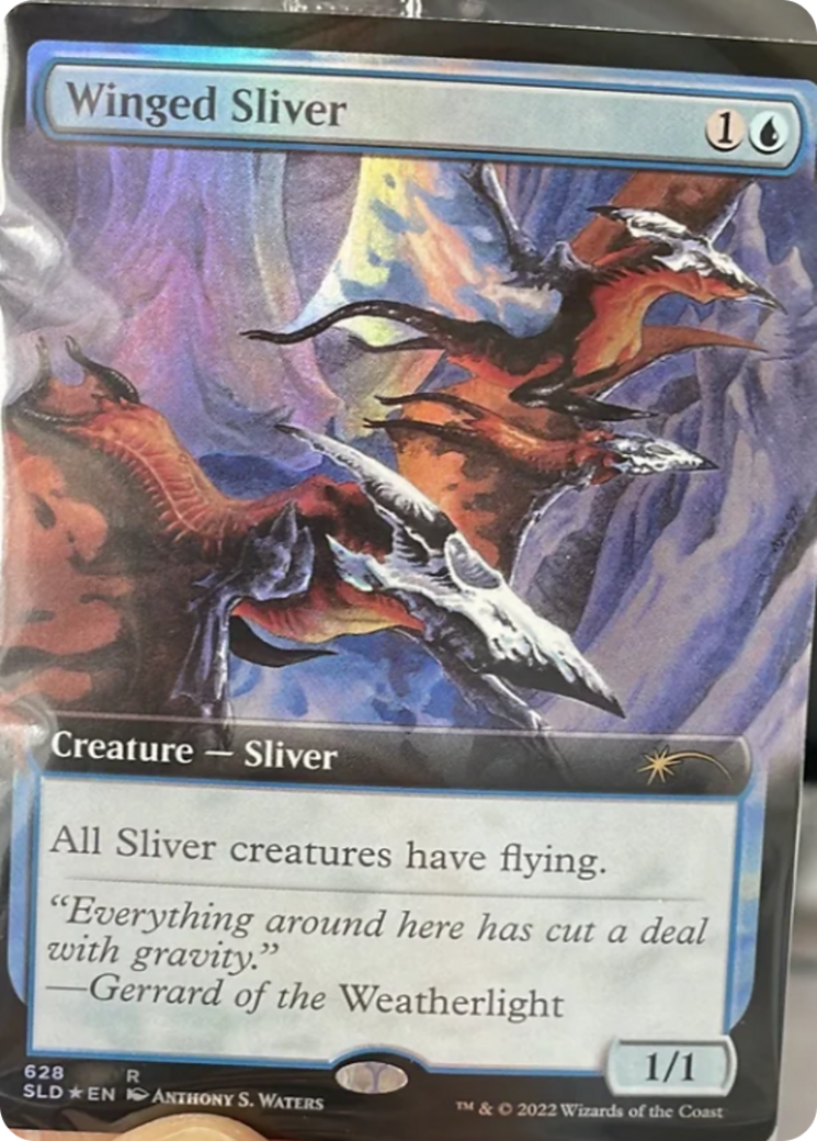 Winged Sliver (Extended Art) [Secret Lair Drop Promos] | Cracking-Singles