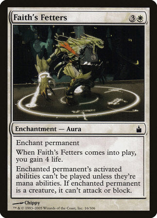 Faith's Fetters [Ravnica: City of Guilds] | Cracking-Singles