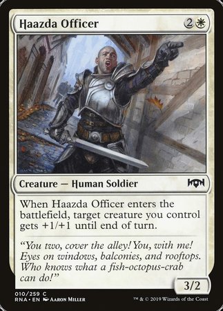 Haazda Officer [Ravnica Allegiance] | Cracking-Singles