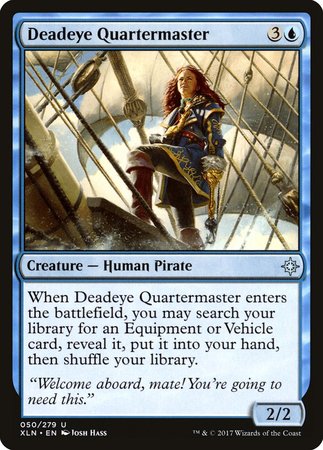 Deadeye Quartermaster [Ixalan] | Cracking-Singles