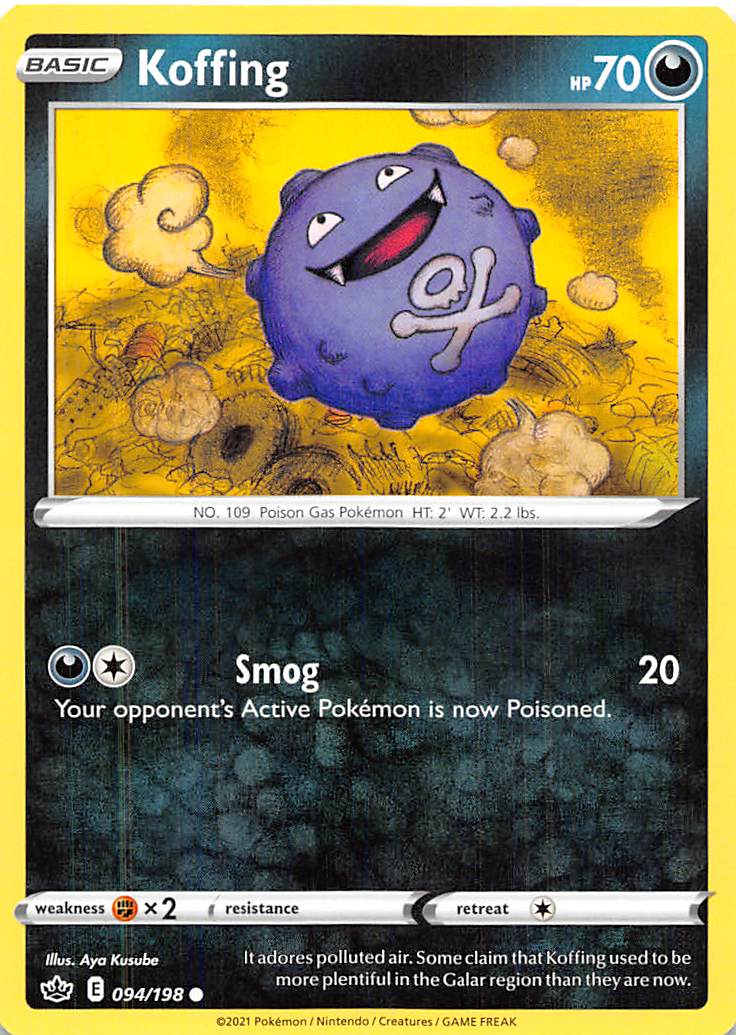 Koffing (094/198) [Sword & Shield: Chilling Reign] | Cracking-Singles