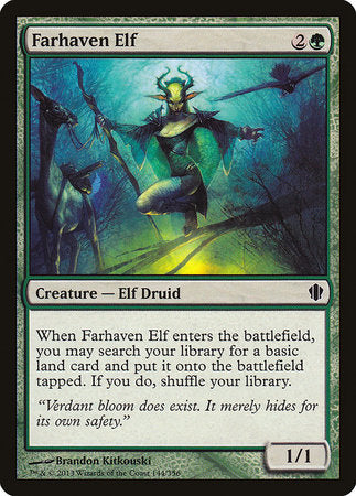 Farhaven Elf [Commander 2013] | Cracking-Singles