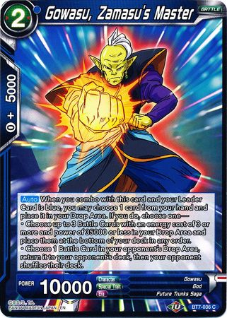 Gowasu, Zamasu's Master [BT7-036] | Cracking-Singles