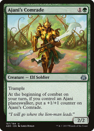 Ajani's Comrade [Aether Revolt] | Cracking-Singles