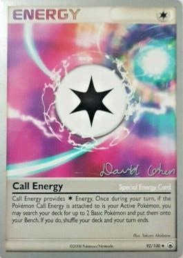 Call Energy (92/100) (Stallgon - David Cohen) [World Championships 2009] | Cracking-Singles