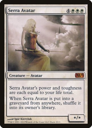 Serra Avatar [Duels of the Planeswalkers 2012 Promos ] | Cracking-Singles