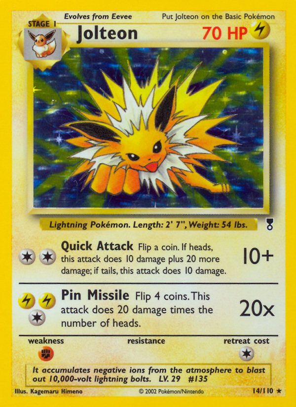 Jolteon (14/110) [Legendary Collection] | Cracking-Singles