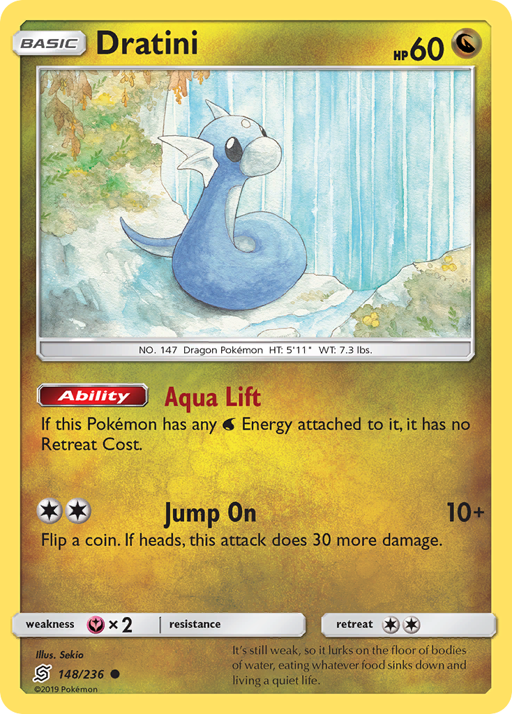 Dratini (148/236) [Sun & Moon: Unified Minds] | Cracking-Singles