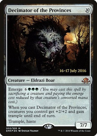 Decimator of the Provinces [Eldritch Moon Promos] | Cracking-Singles