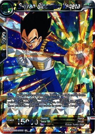 Saiyan Bloodline Vegeta [BT7-077] | Cracking-Singles