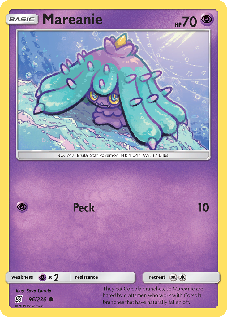 Mareanie (96/236) [Sun & Moon: Unified Minds] | Cracking-Singles