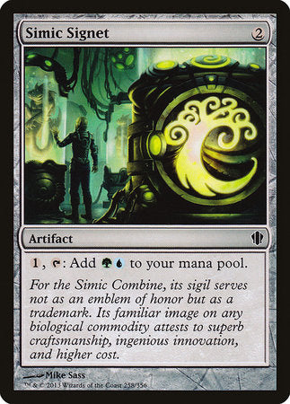 Simic Signet [Commander 2013] | Cracking-Singles