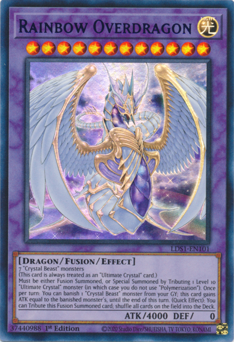 Rainbow Overdragon (Purple) [LDS1-EN101] Ultra Rare | Cracking-Singles