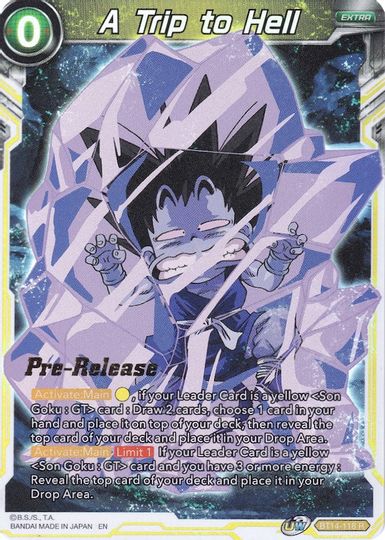 A Trip to Hell (BT14-118) [Cross Spirits Prerelease Promos] | Cracking-Singles