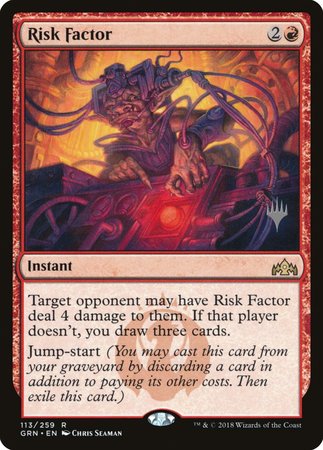 Risk Factor [Guilds of Ravnica Promos] | Cracking-Singles