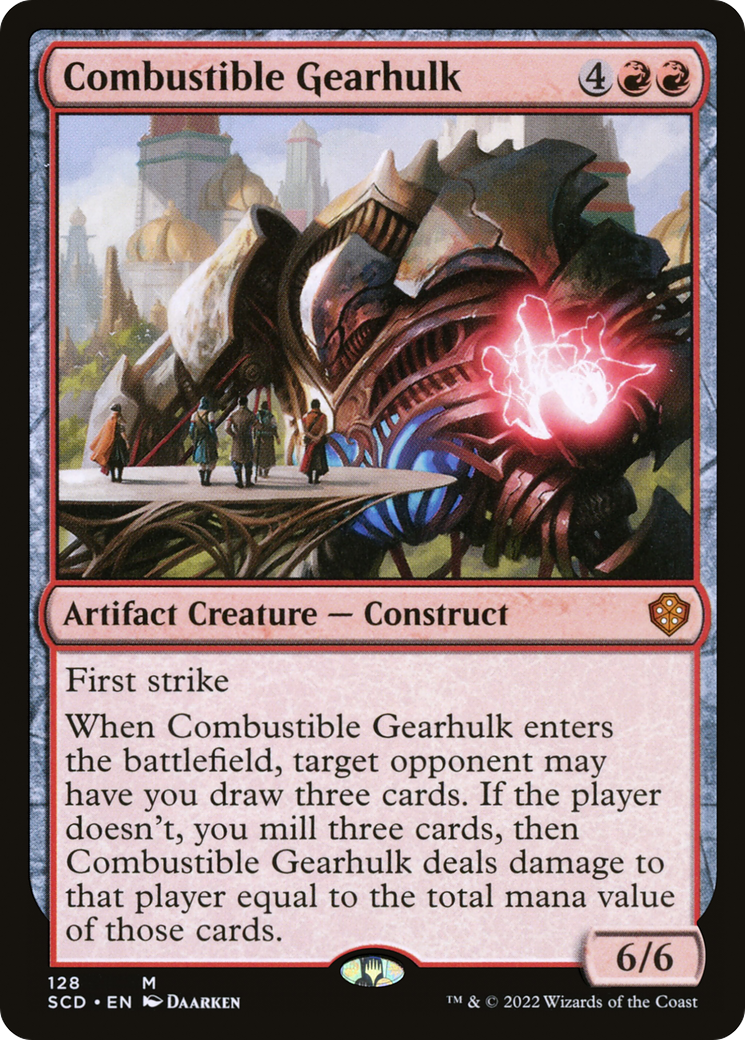 Combustible Gearhulk [Starter Commander Decks] | Cracking-Singles