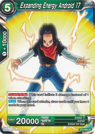 Expanding Energy Android 17 [BT2-088] | Cracking-Singles