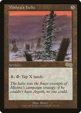 Mishra's Helix [Urza's Saga] | Cracking-Singles