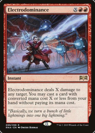 Electrodominance [Ravnica Allegiance] | Cracking-Singles