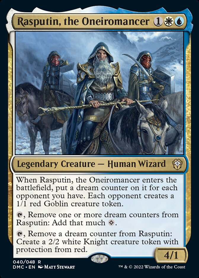 Rasputin, the Oneiromancer [Dominaria United Commander] | Cracking-Singles