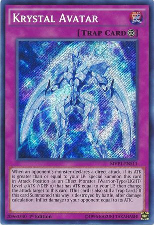 Krystal Avatar [MVP1-ENS11] Secret Rare | Cracking-Singles