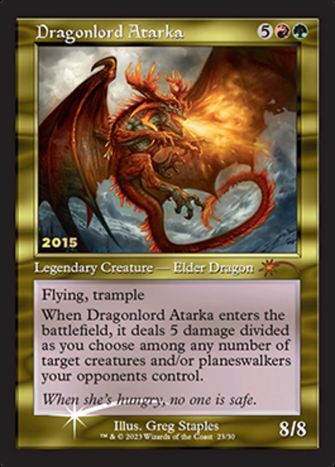 Dragonlord Atarka [30th Anniversary Promos] | Cracking-Singles