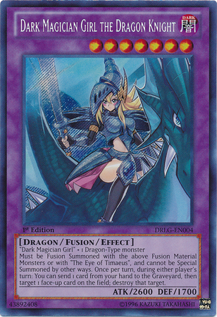 Dark Magician Girl the Dragon Knight [DRLG-EN004] Secret Rare | Cracking-Singles