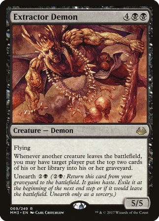 Extractor Demon [Modern Masters 2017] | Cracking-Singles