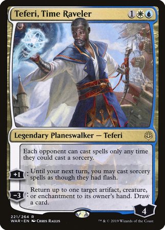 Teferi, Time Raveler [War of the Spark] | Cracking-Singles