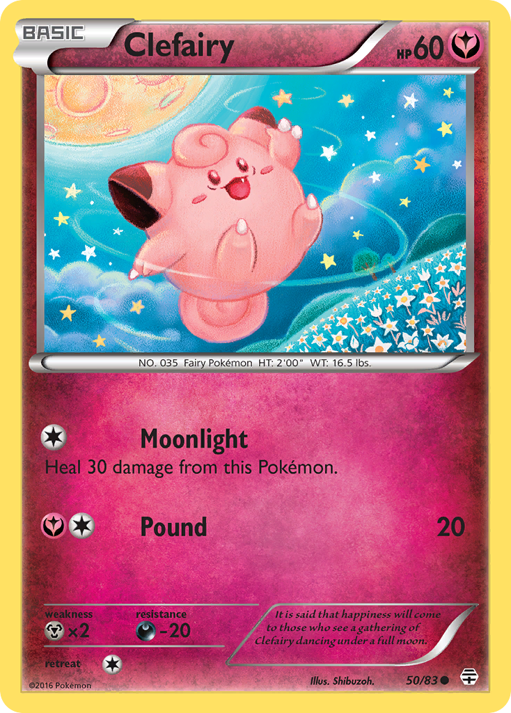 Clefairy (50/83) [XY: Generations] | Cracking-Singles