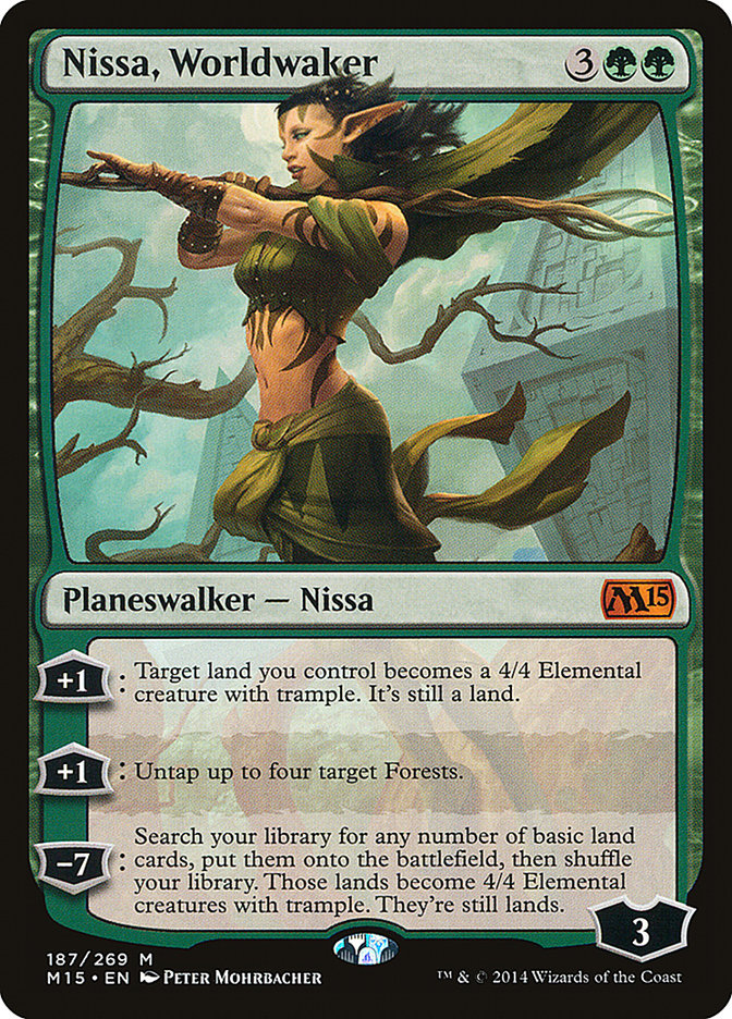 Nissa, Worldwaker [Magic 2015] | Cracking-Singles