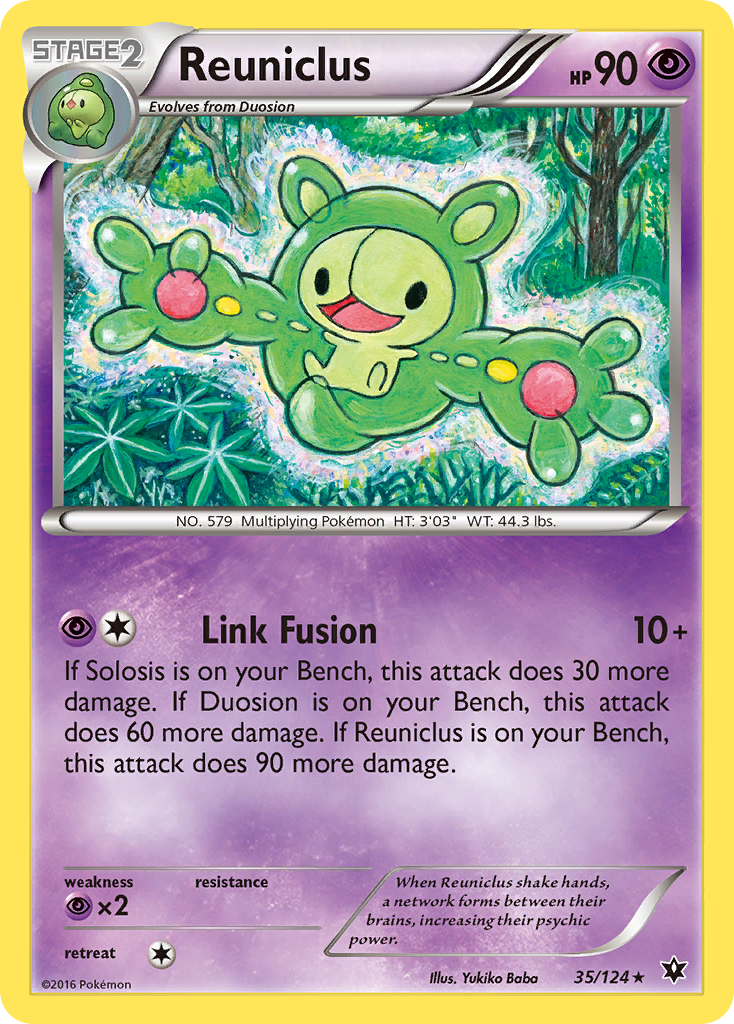 Reuniclus (35/124) [XY: Fates Collide] | Cracking-Singles