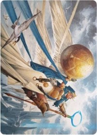 Linvala, Shield of Sea Gate Art Card [Zendikar Rising Art Series] | Cracking-Singles